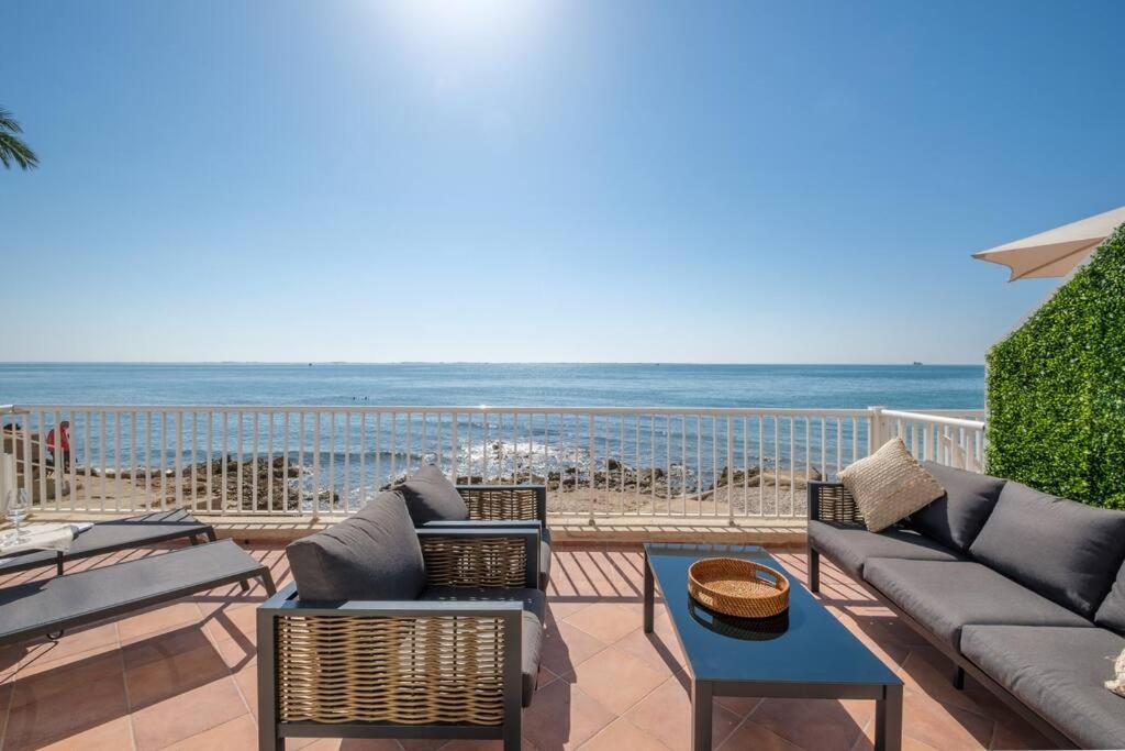 فيلا Elegancia Y Lujo Frente Al Mar. ألكانار المظهر الخارجي الصورة